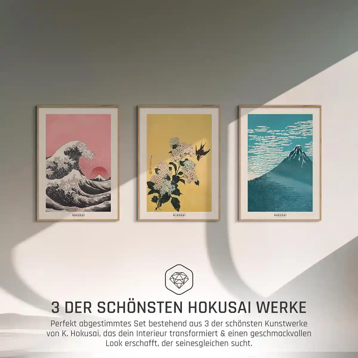 Hokusai Poster Set