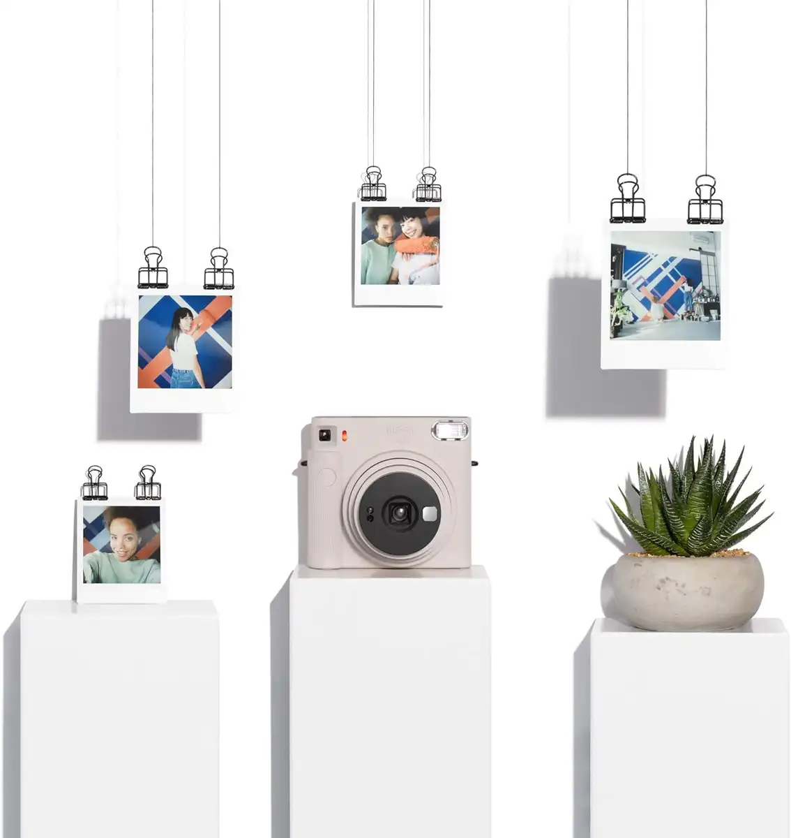 INSTAX Square SQ1™ Sofortbildkamera Chalk White