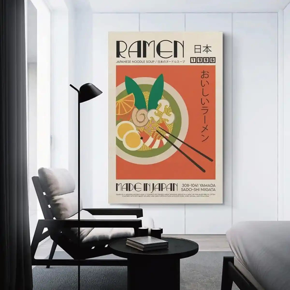 Japanisches Sushi-Ramen-Küchen-Poster