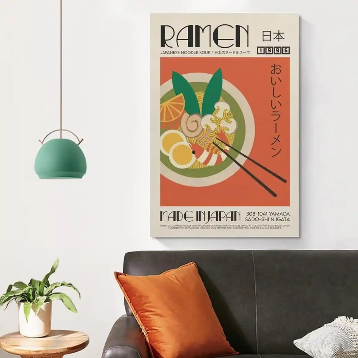 Japanisches Sushi-Ramen-Küchen-Poster