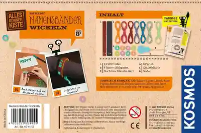 Kosmos AllesKönnerKiste Namensbänder wickeln