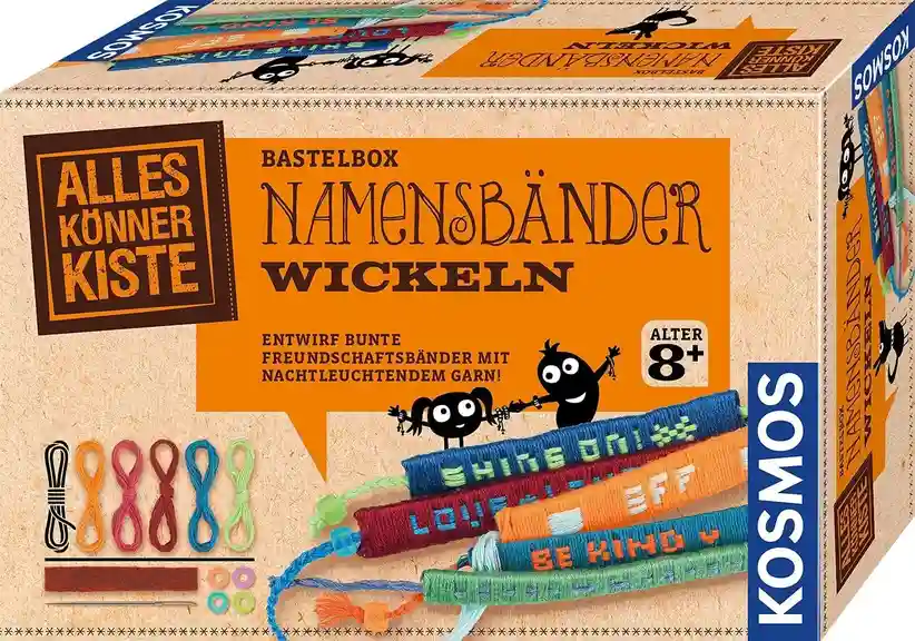 Kosmos AllesKönnerKiste Namensbänder wickeln