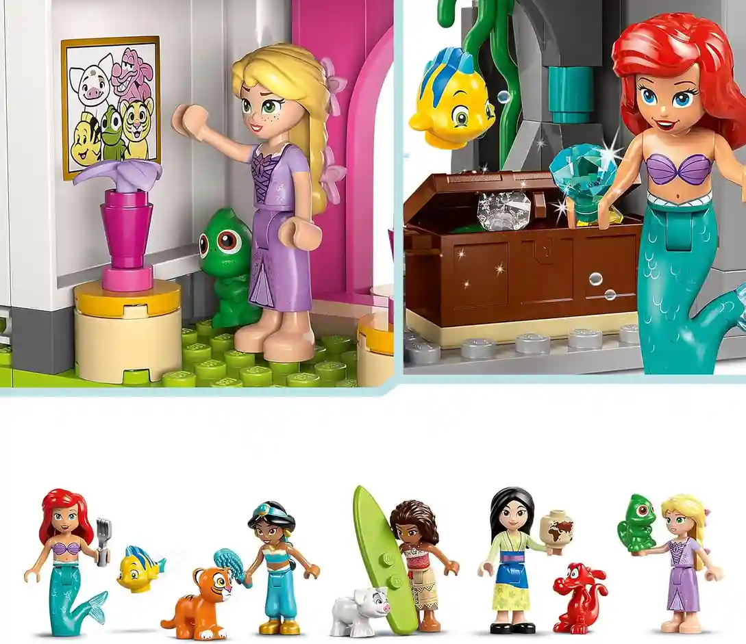 LEGO Disney Prinzessinnen Schloss mit Haustieren