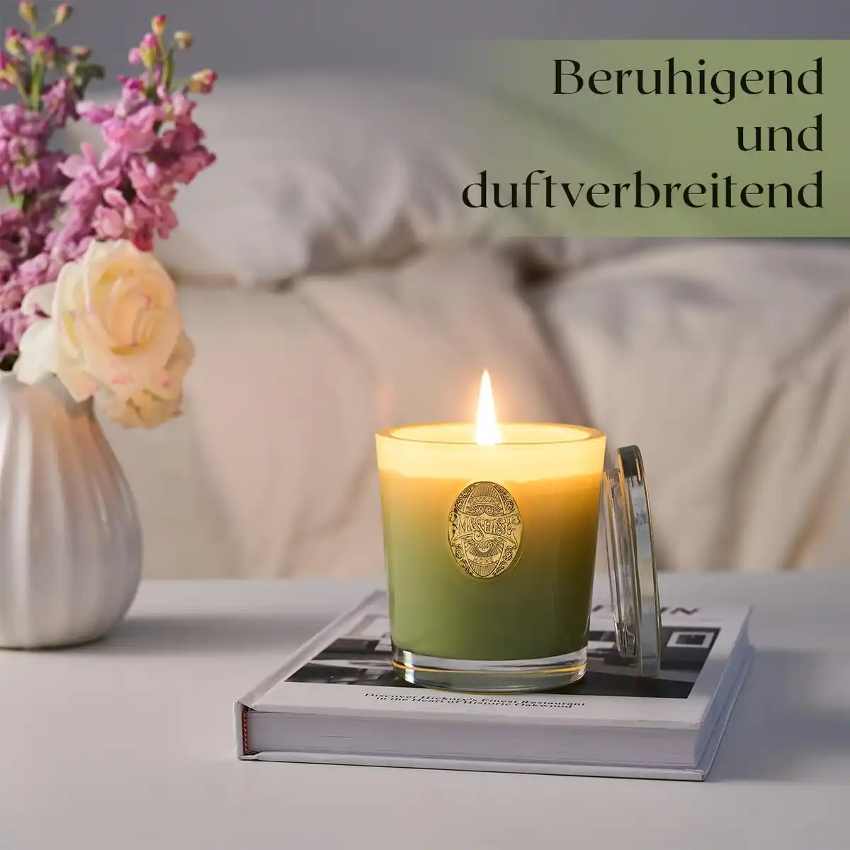 M&SENSE Eukalyptus Salbei Duftkerze im Glas