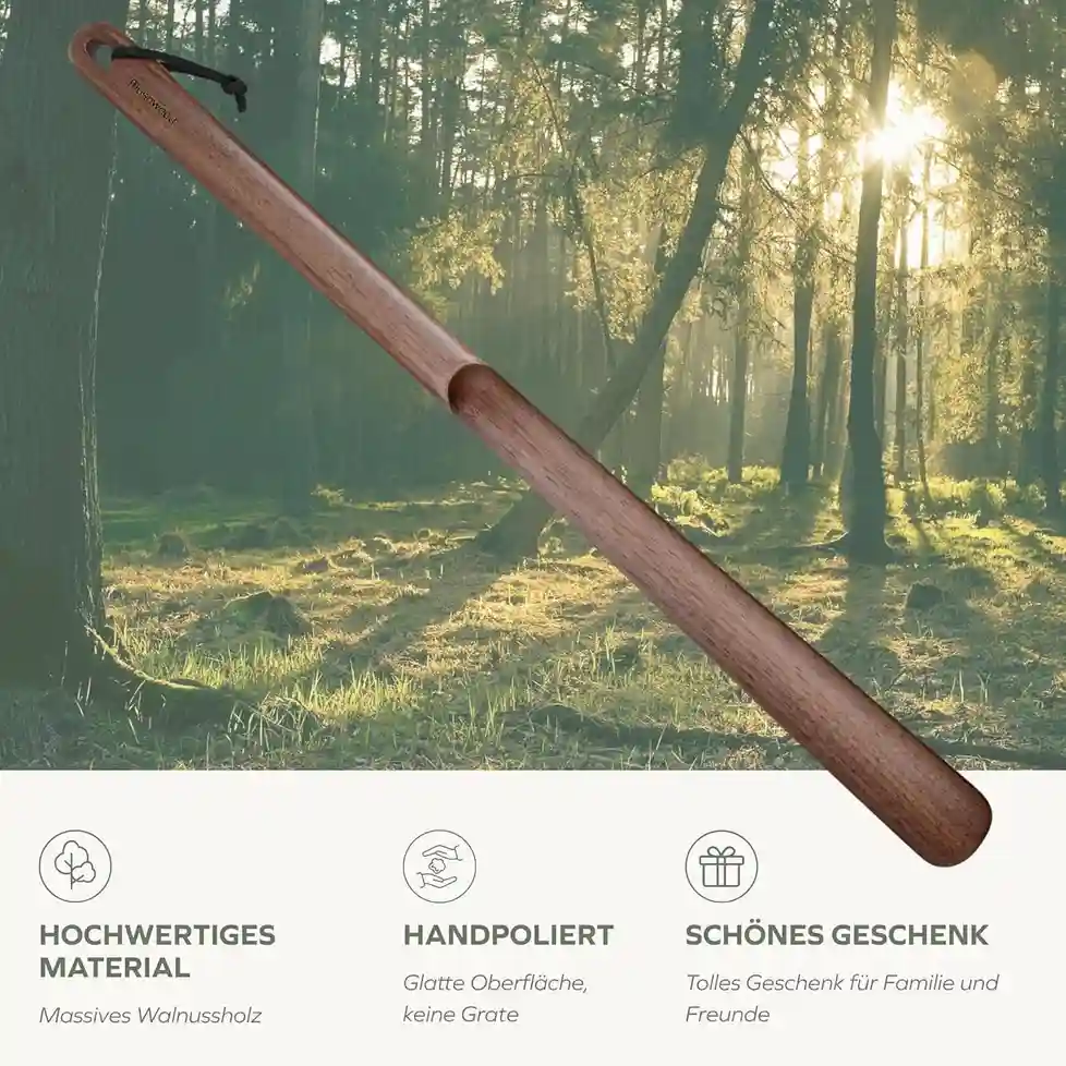 Muso Wood Schuhlöffel