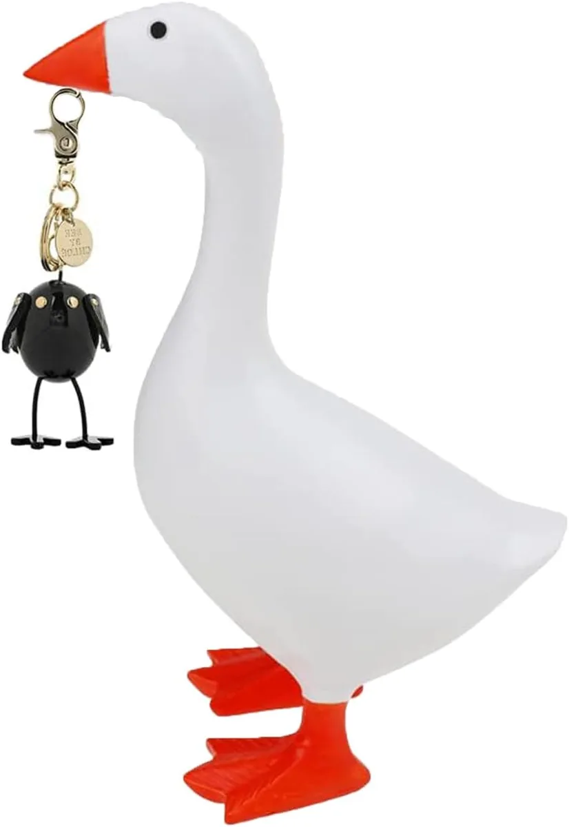 Niedlicher Magnetischer Schlüsselhalter Gans