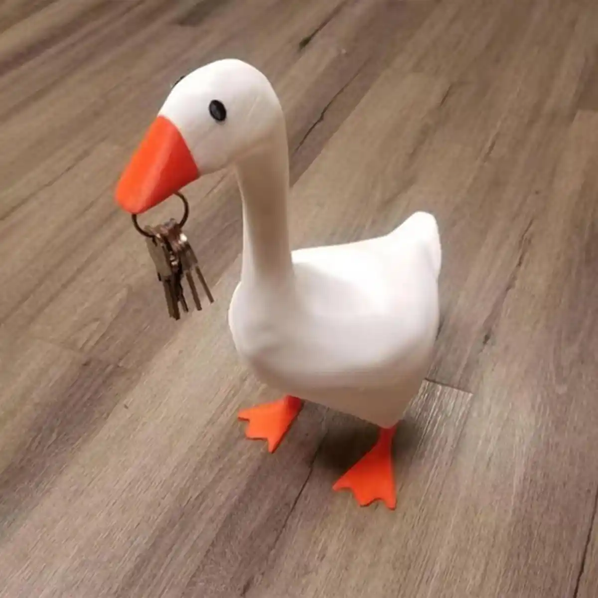 Niedlicher Magnetischer Schlüsselhalter Gans