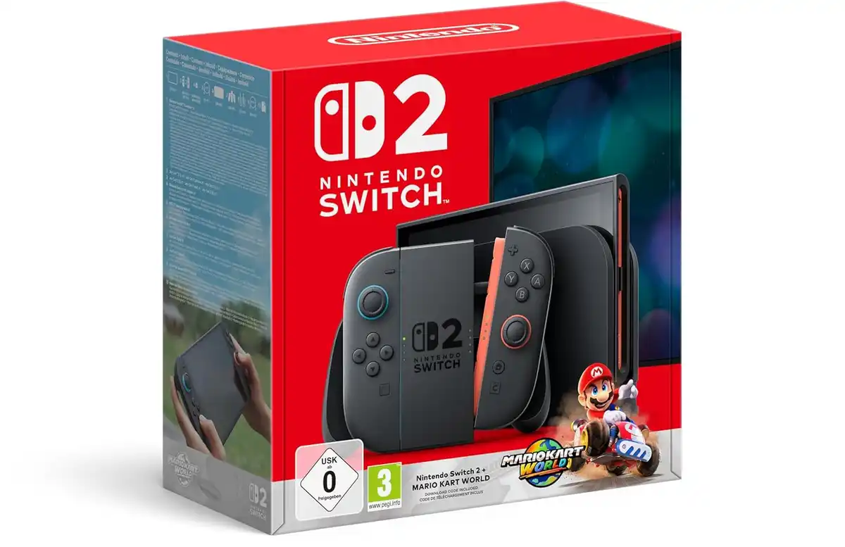 Nintendo Switch 2 mit Mario Kart World