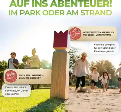 Original Kubb Wikinger Wurfspiel