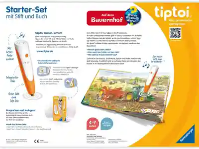 Ravensburger tiptoi Starter-Set mit Bauernhof-Buch