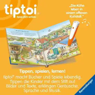 Ravensburger tiptoi Starter-Set mit Bauernhof-Buch