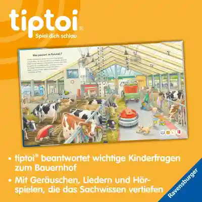 Ravensburger tiptoi Starter-Set mit Bauernhof-Buch