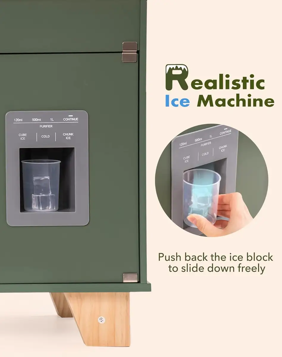 ROBOTIME Retro-Spielzeugküche aus Holz