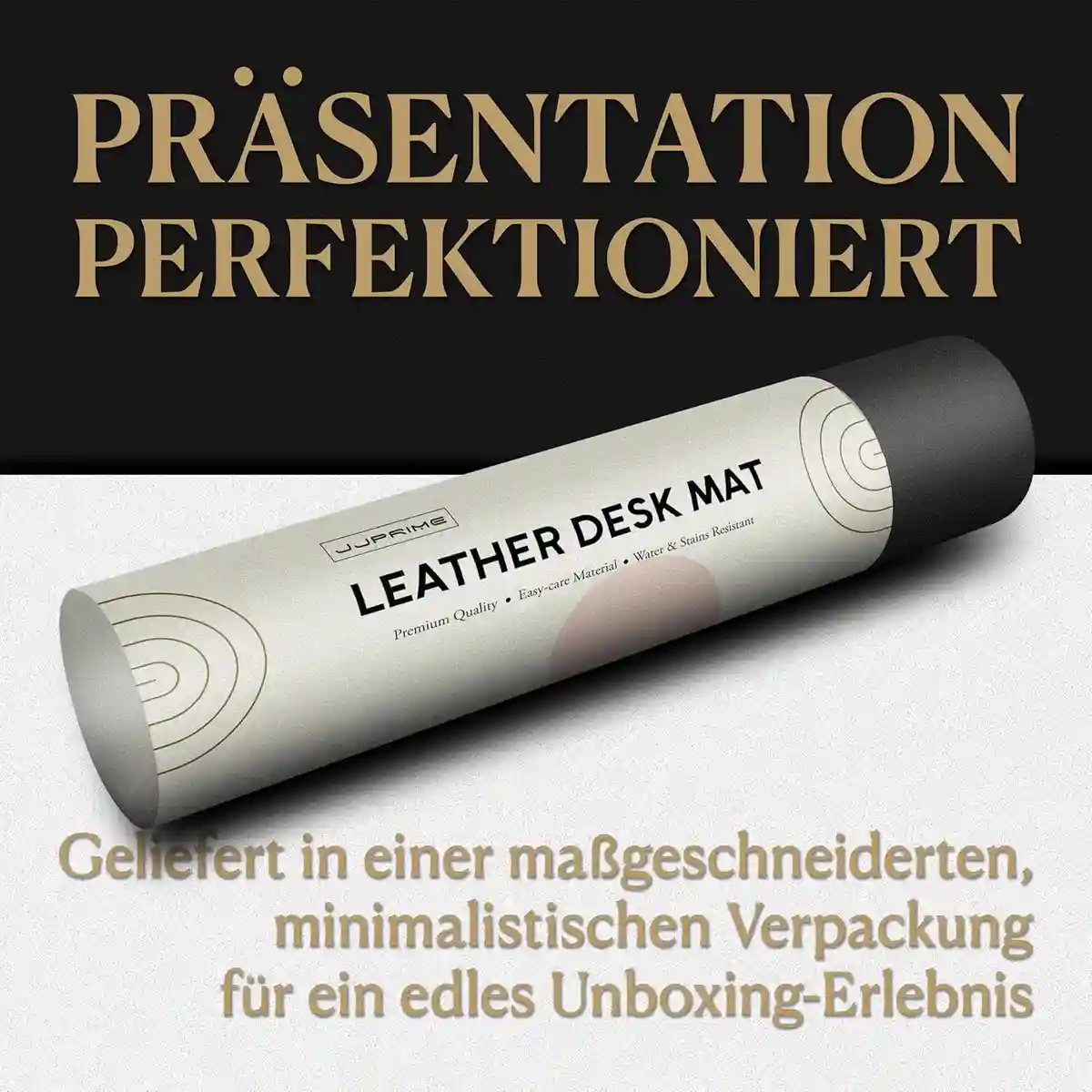 Schreibtischunterlage aus Leder