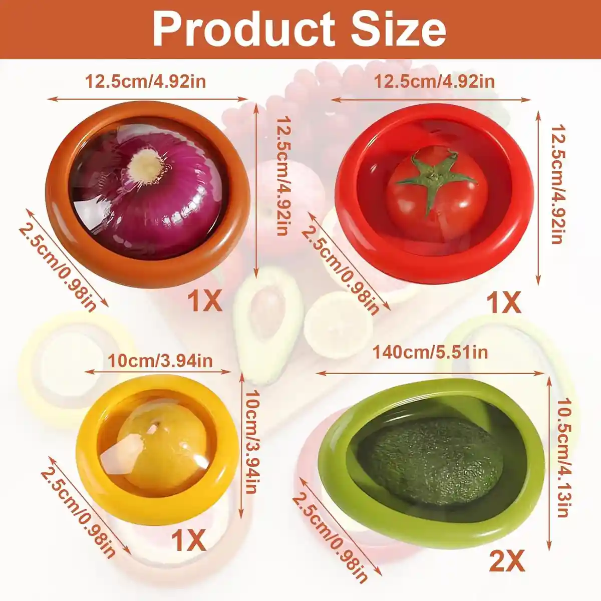 Silikon Obst-Gemüse-Sparer