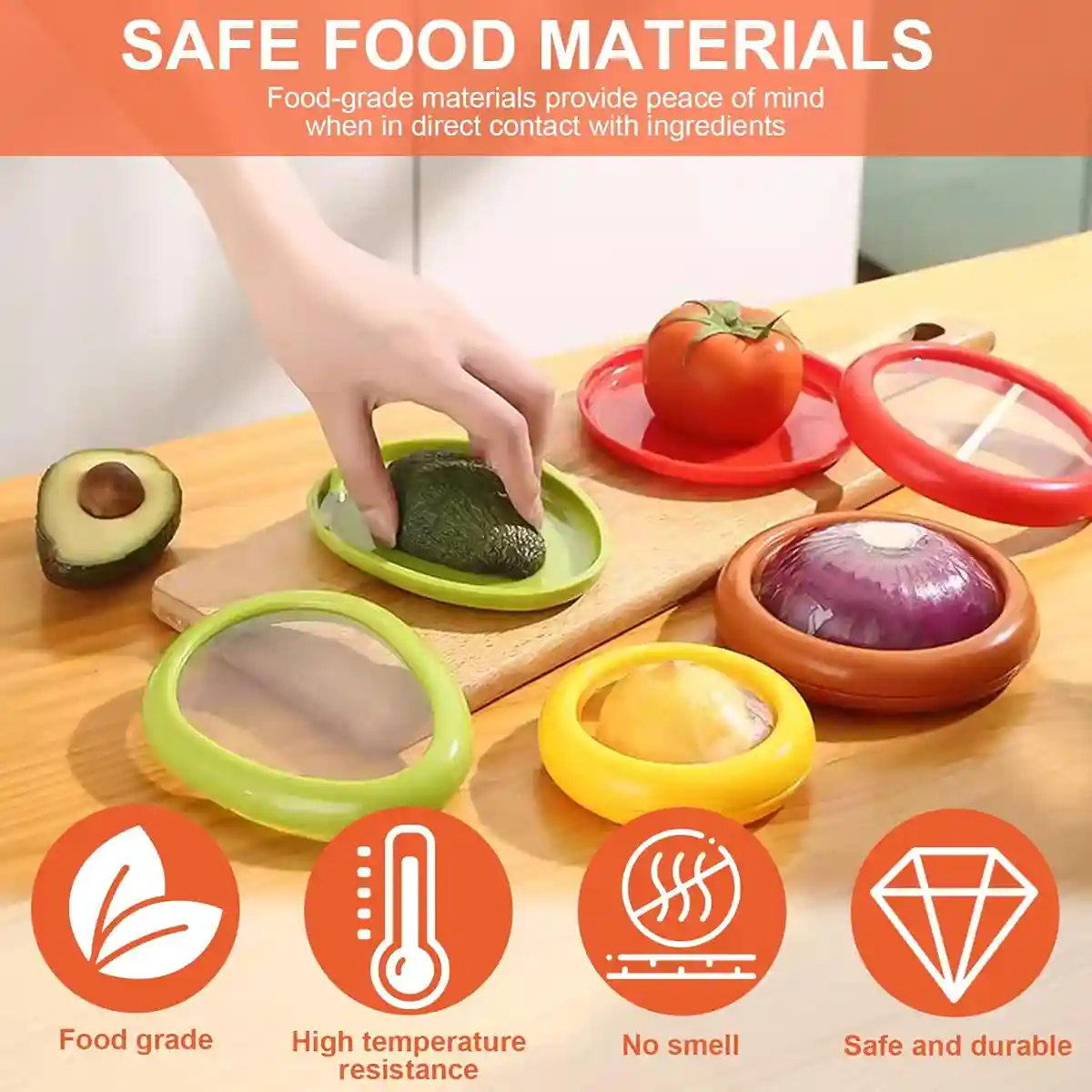 Silikon Obst-Gemüse-Sparer