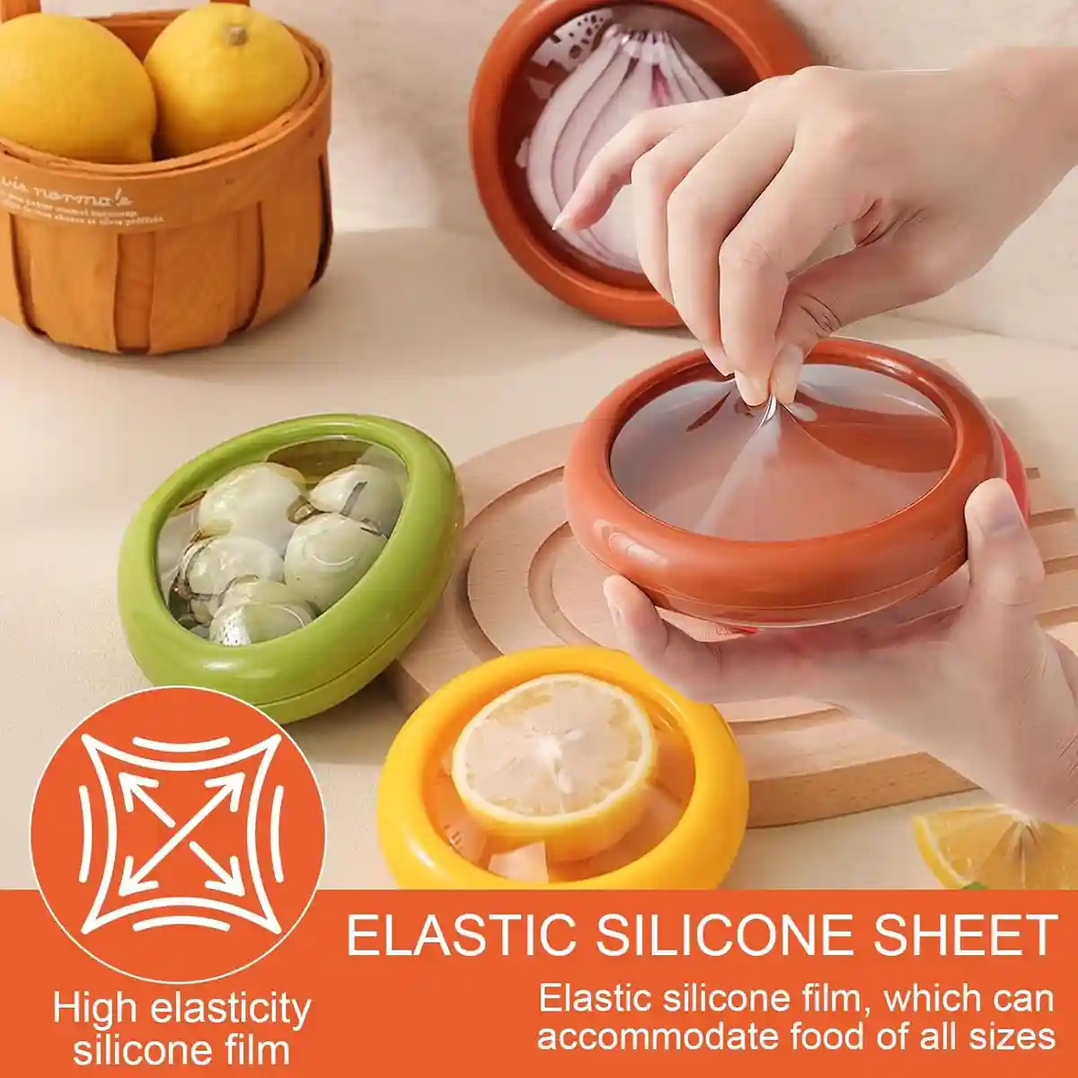 Silikon Obst-Gemüse-Sparer