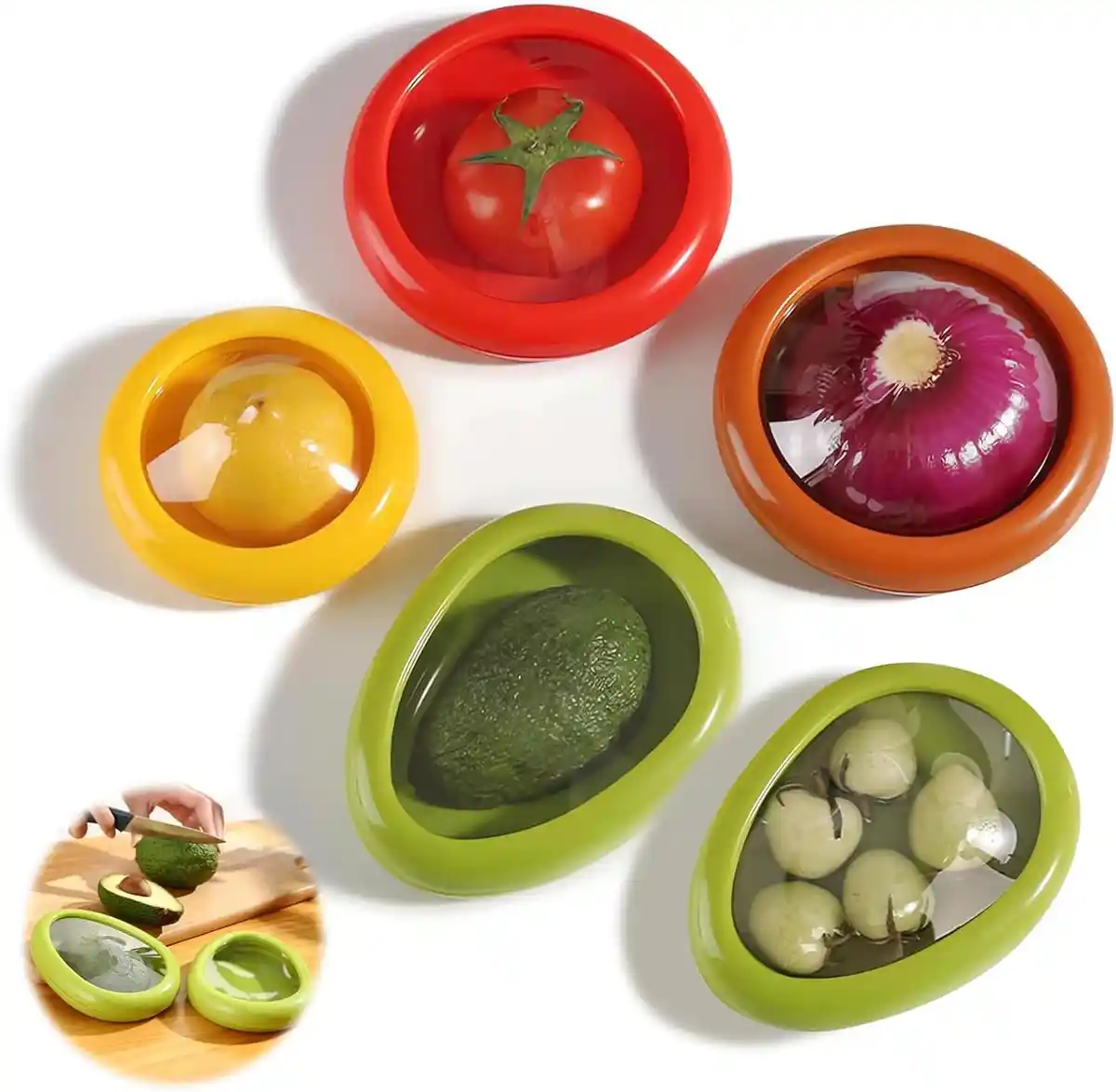 Silikon Obst-Gemüse-Sparer