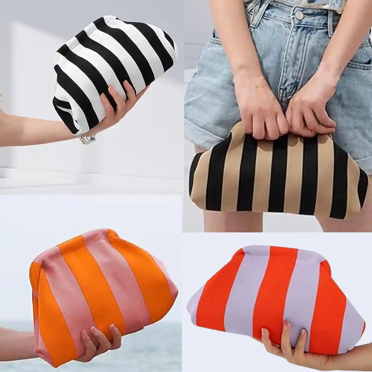 Stilvolle Sommer Strand Clutch für Damen