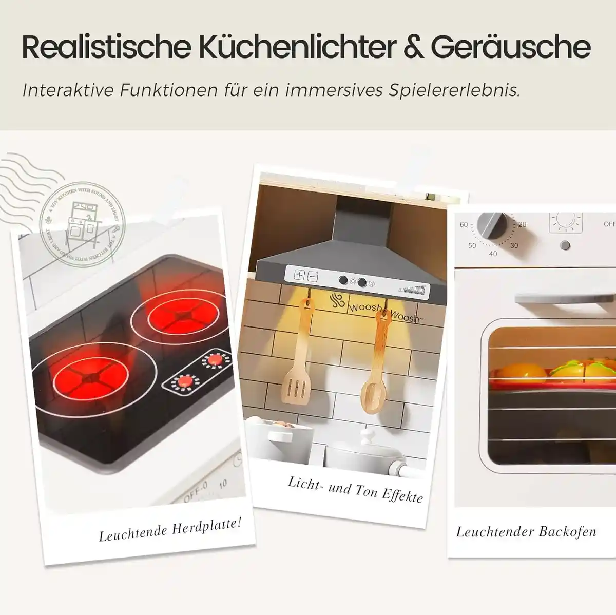 Tiny Land Kinderküche aus Holz