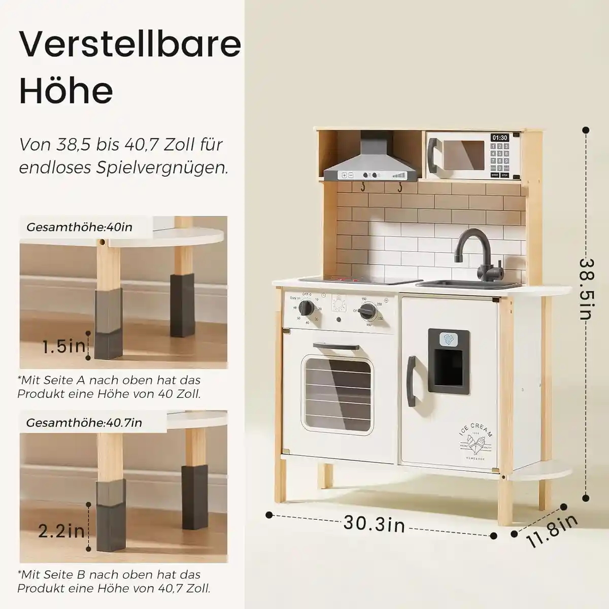 Tiny Land Kinderküche aus Holz