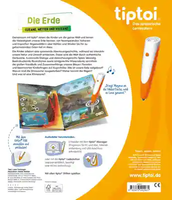 tiptoi® Die Erde: Ozeane, Wetter und Vulkane