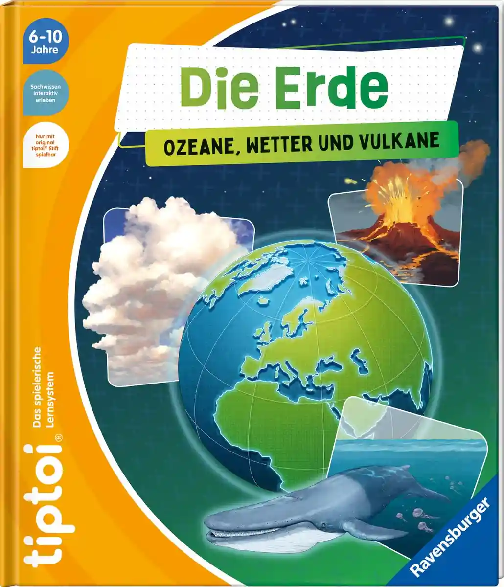 tiptoi® Die Erde: Ozeane, Wetter und Vulkane