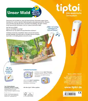 tiptoi® Unser Wald – Interaktives Kinderbuch