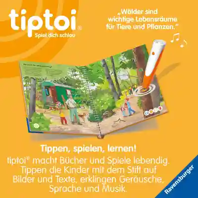 tiptoi® Unser Wald – Interaktives Kinderbuch
