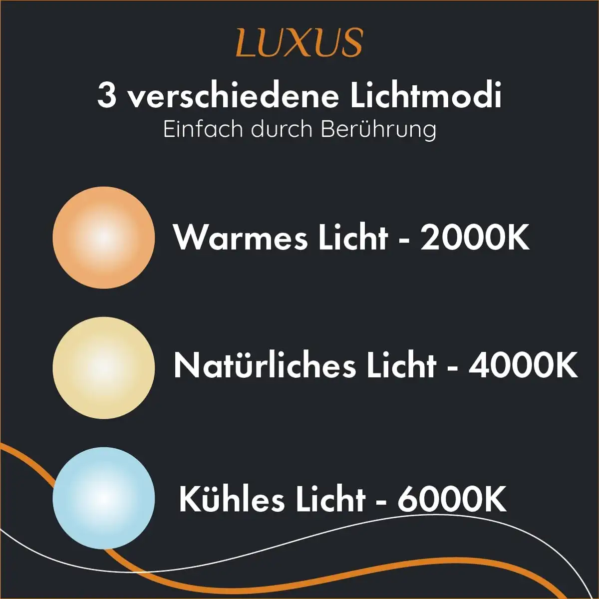 Tischlampe Touch Deluxe Josephine