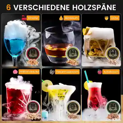 Whiskey Cocktail Smoker Set