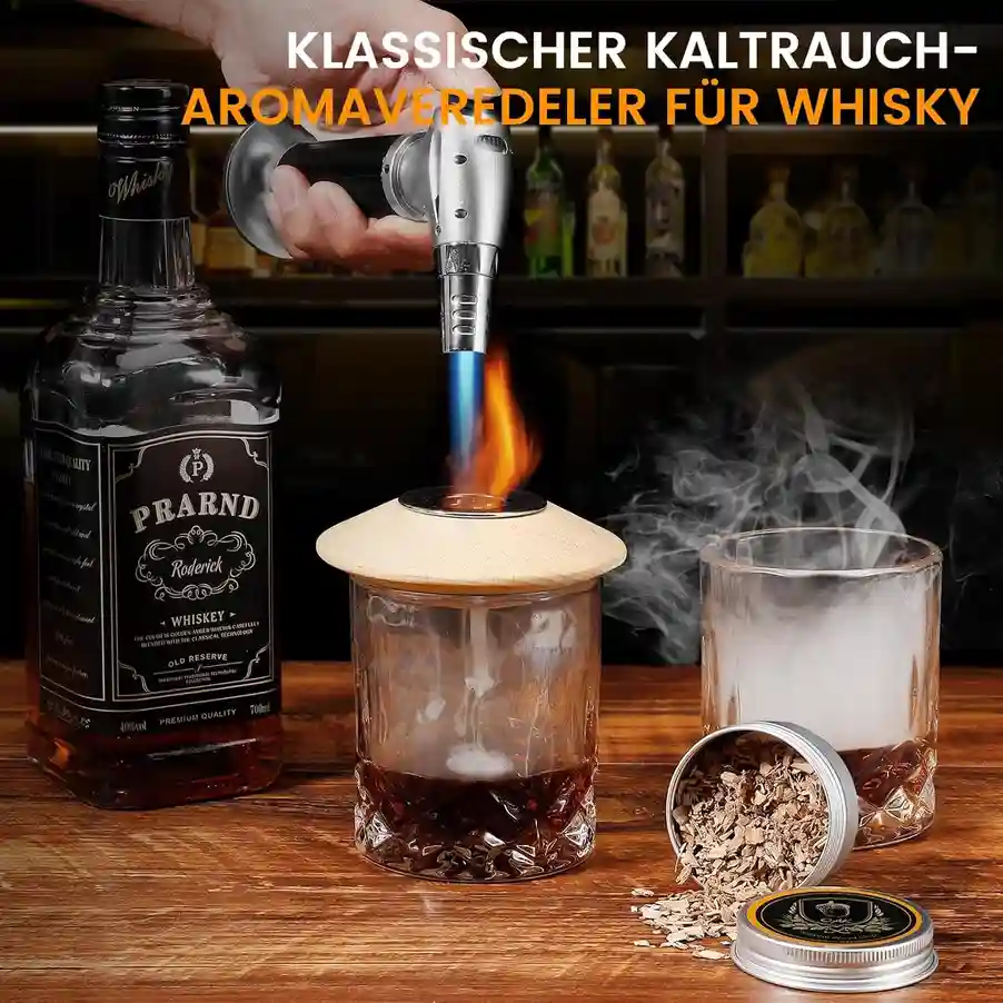Whiskey Cocktail Smoker Set