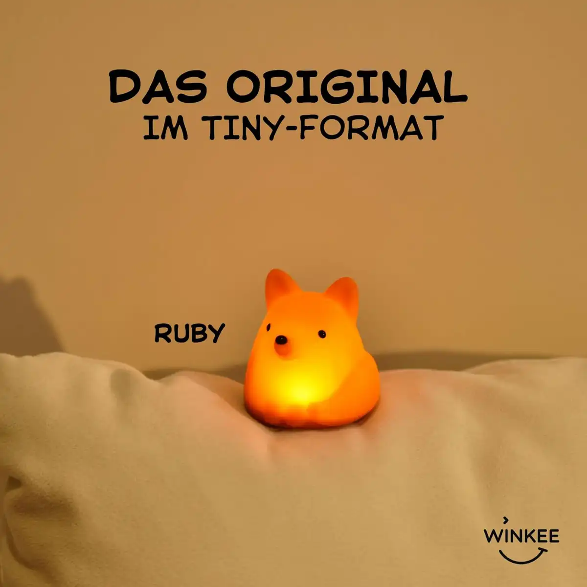 Winkee Tiny Nachtlicht Fuchs Ruby