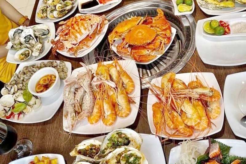 Hải sản tươi ngon Cát Bà
