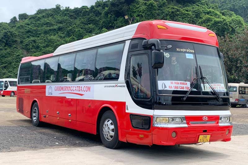 Cat Ba to Hanoi Bus