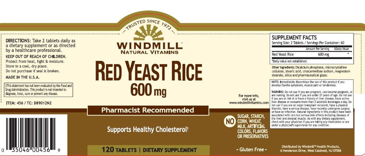 Red Yeast Rice 600 mg
