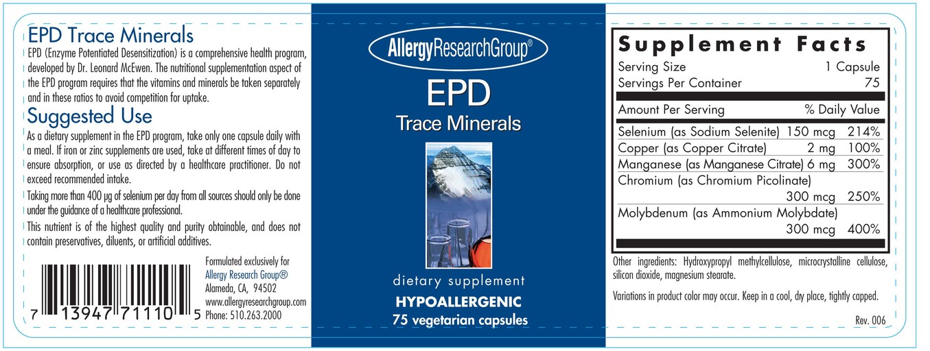 EPD Trace Minerals