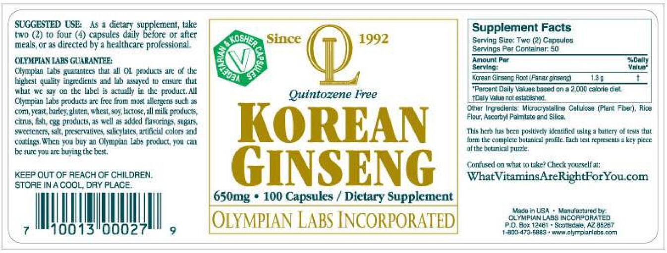 Korean Ginseng