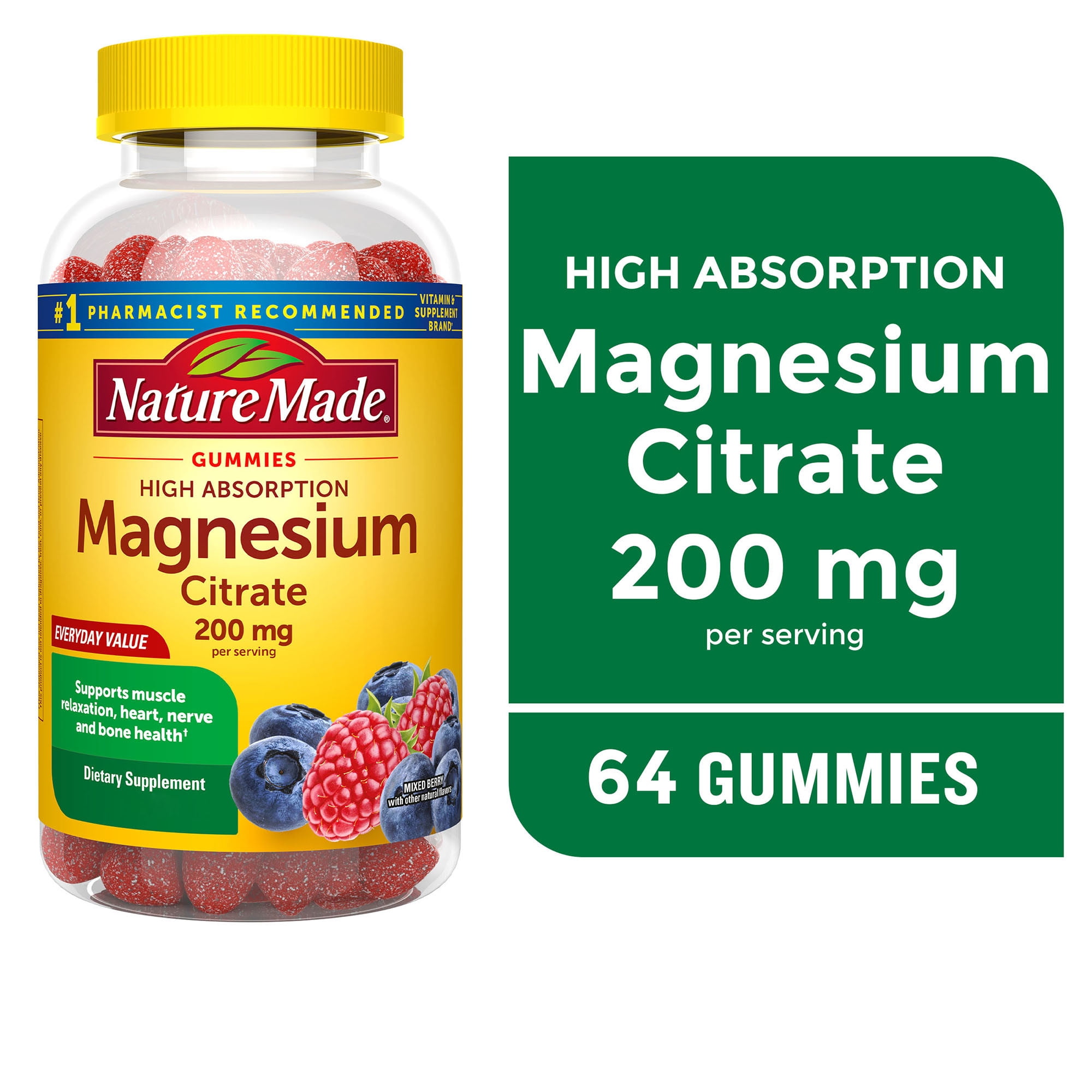 Magnesium Citrate Gummies 200 mg