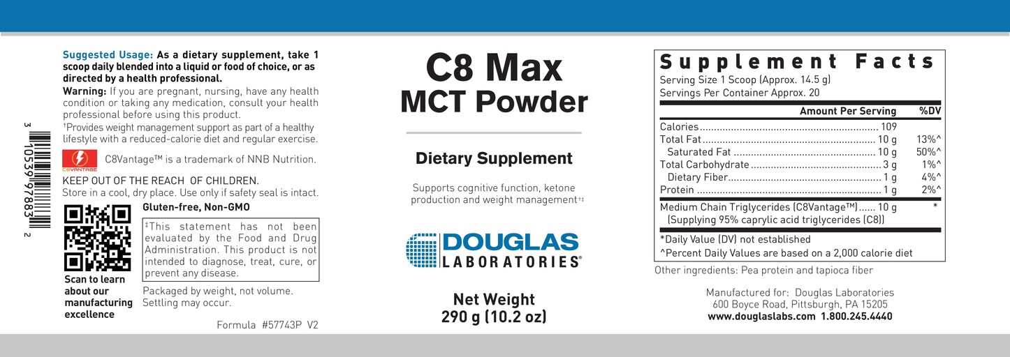 Douglas Laboratories C8 Max MCT Powder