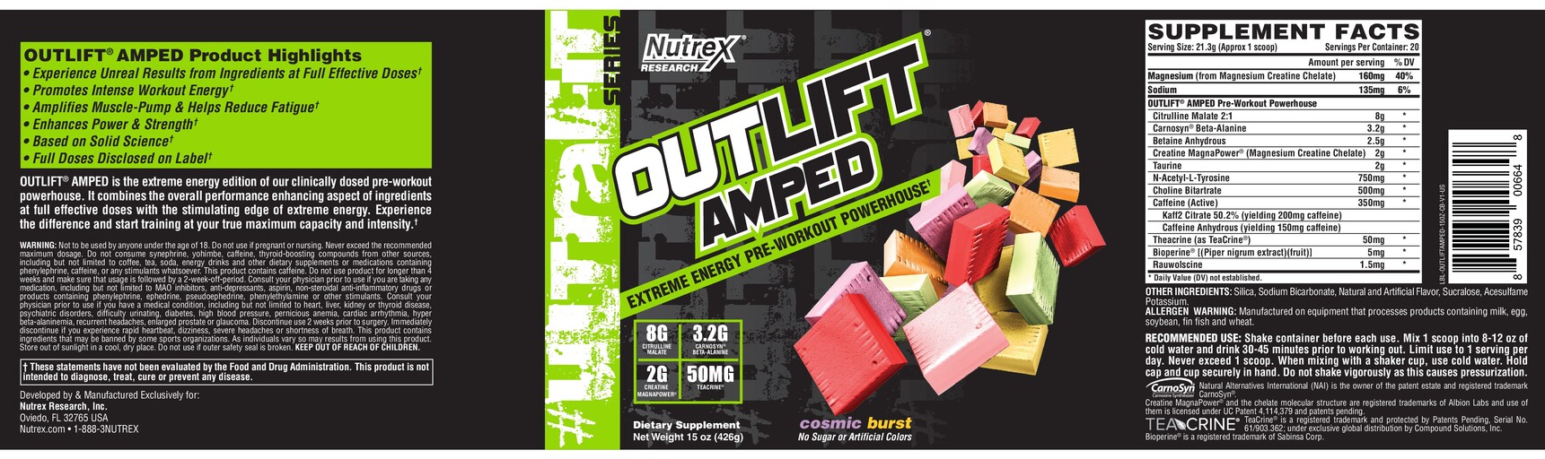Outlift Amped Cosmic Burst