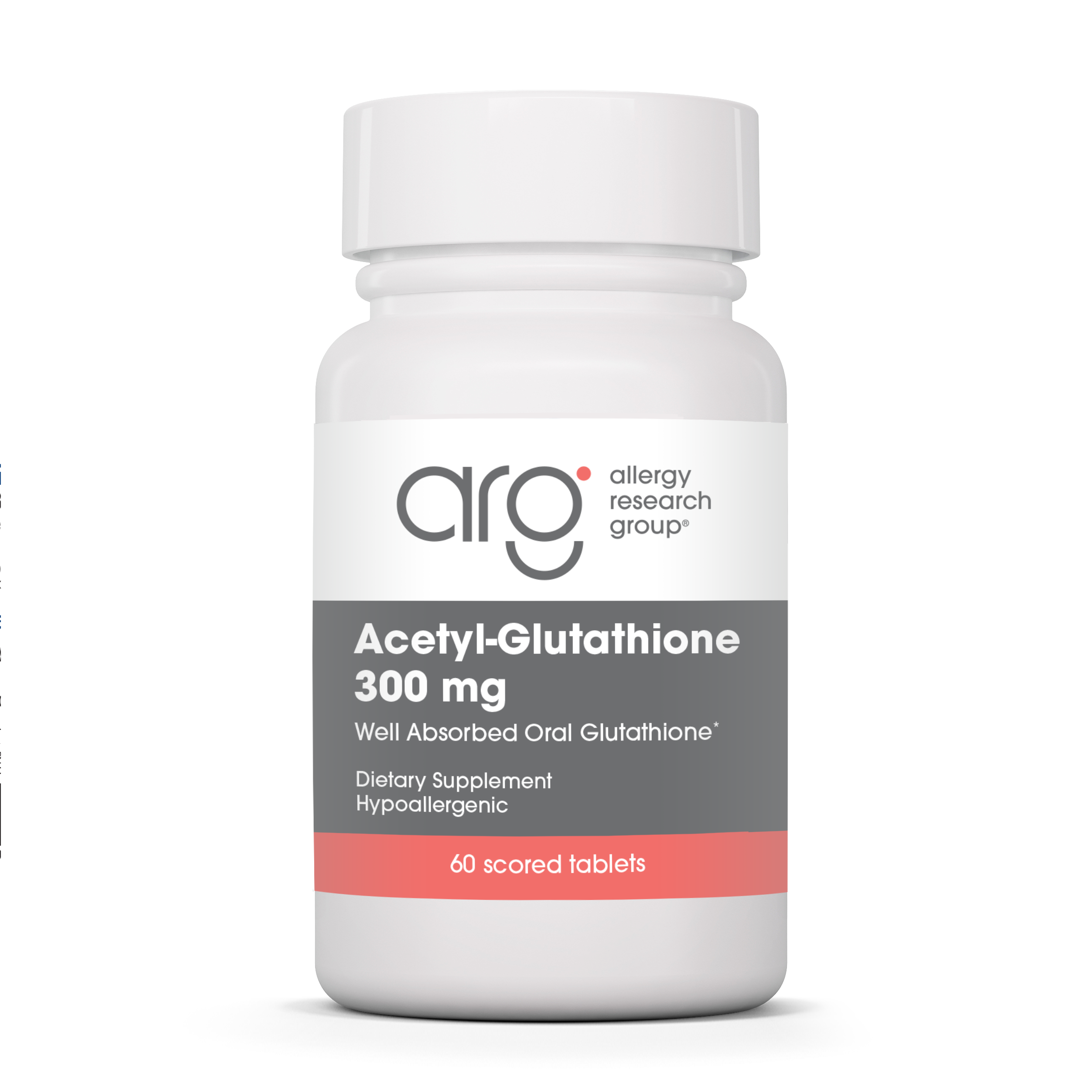 Allergy Research Group Acetyl-Glutathione 300 mg