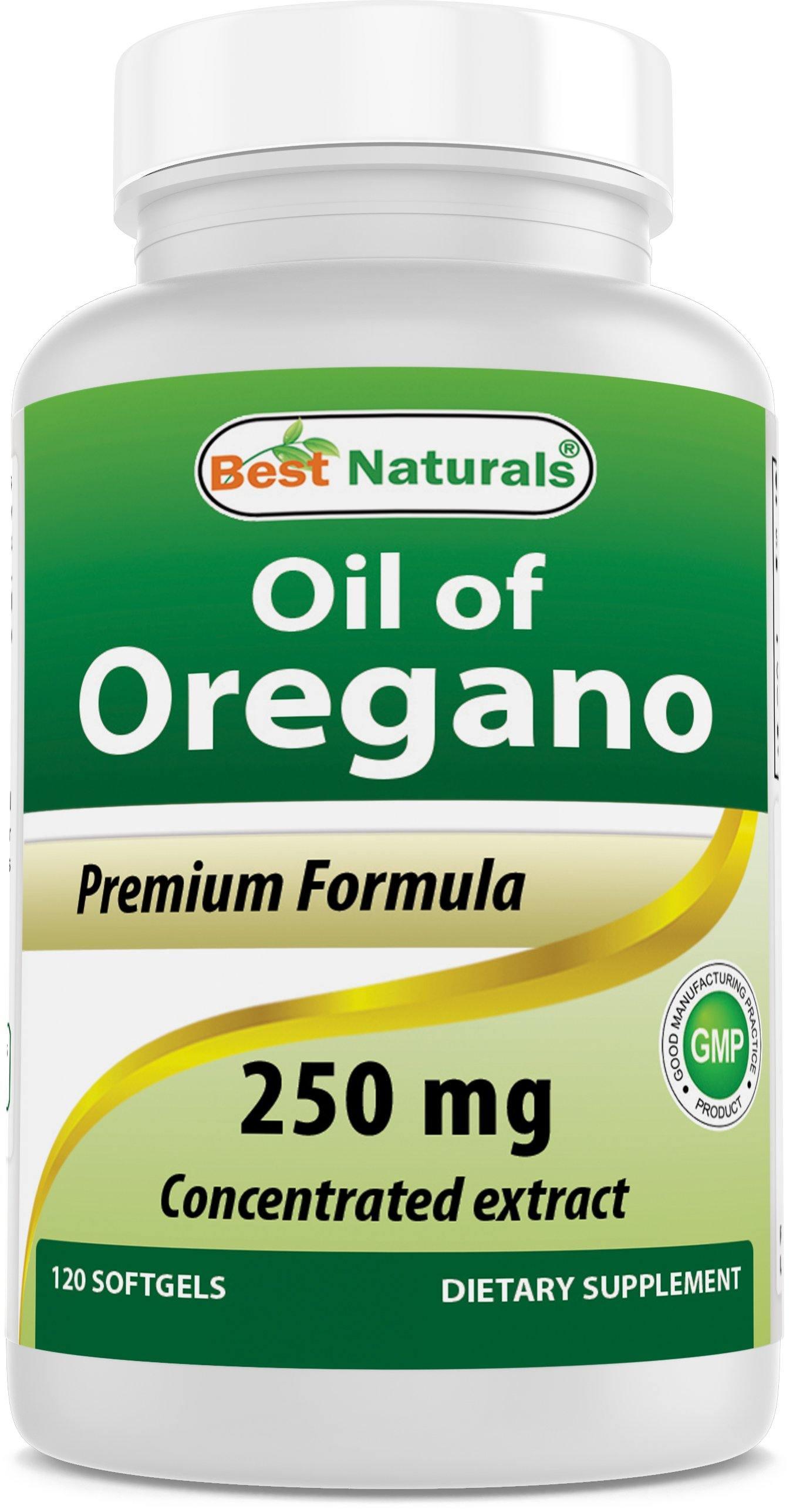 Best Naturals Oil of Oregano 250 mg