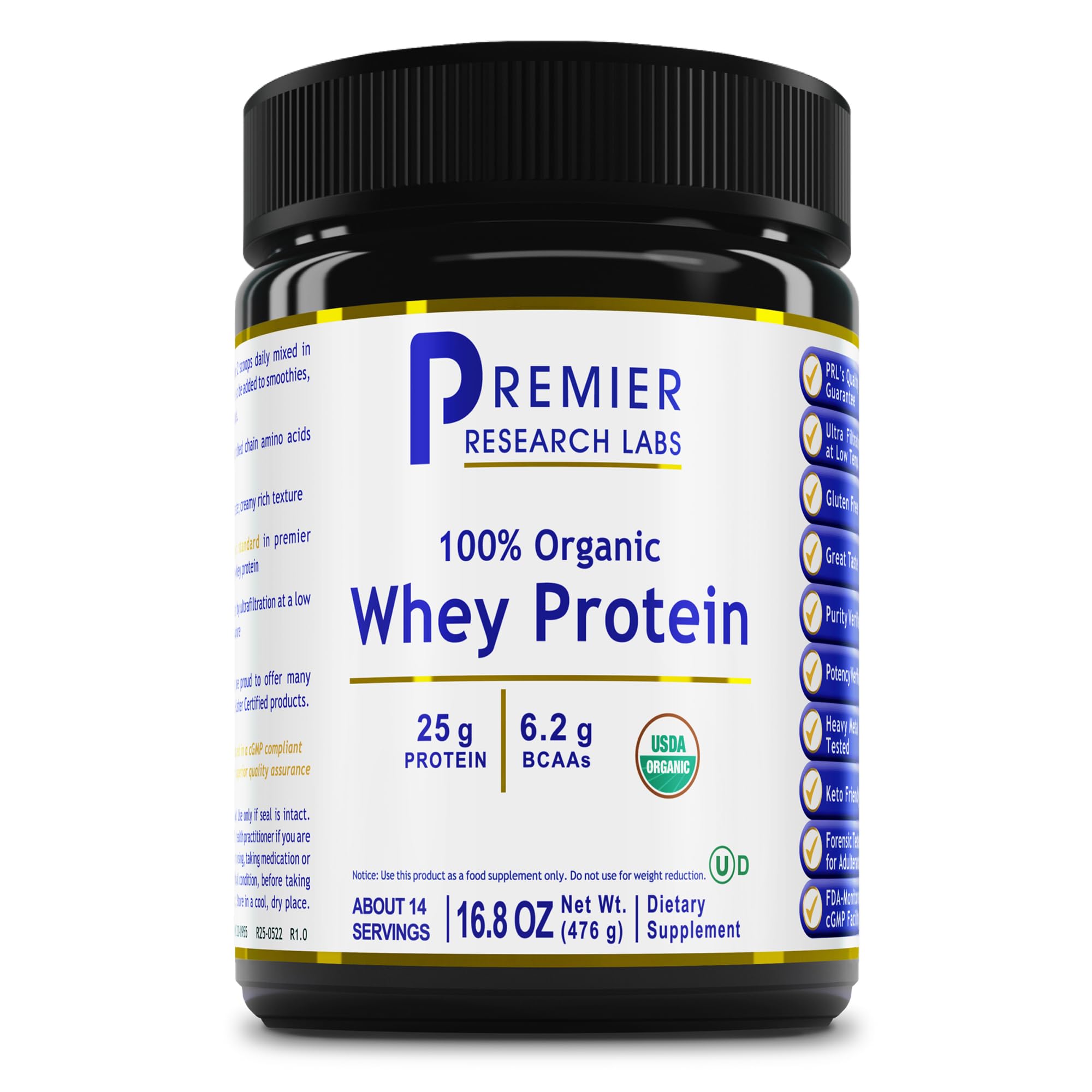 100% Organic Whey Protein