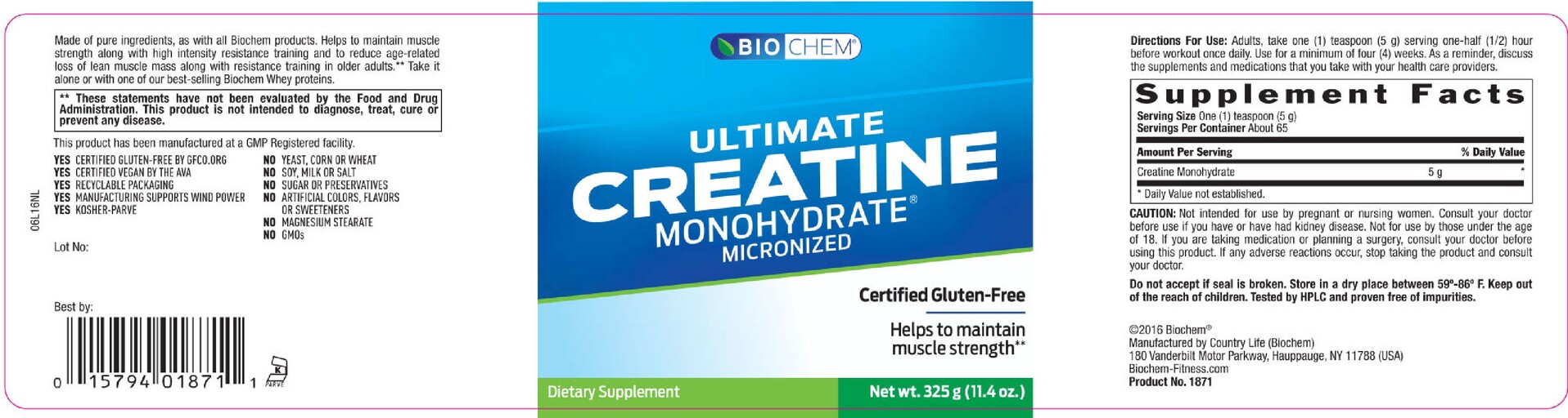 Ultimate Creatine Monohydrate