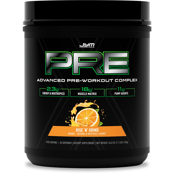 Pre JYM X Advanced Pre-Workout Complex Rise 'N' Grind