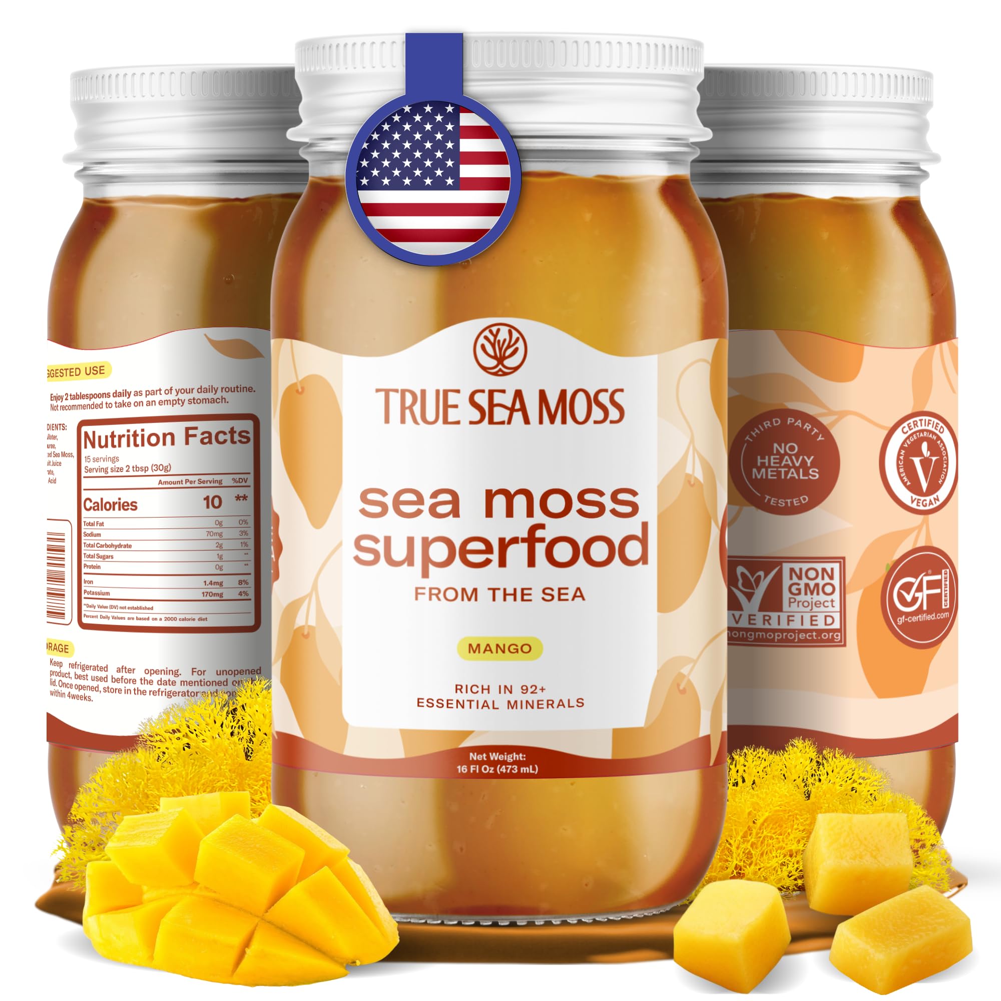 Sea Moss Superfood (Mango