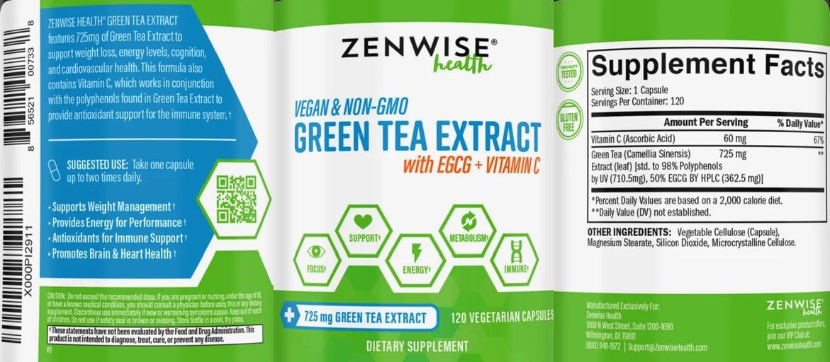Green Tea Extract 725 mg