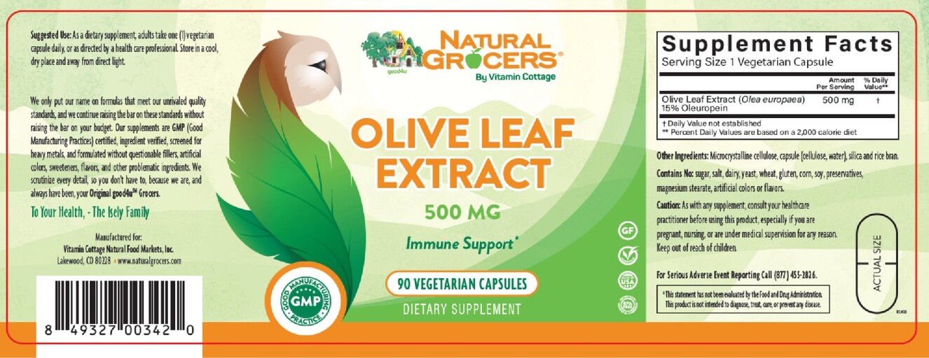 Olive Leaf Extract 500 mg