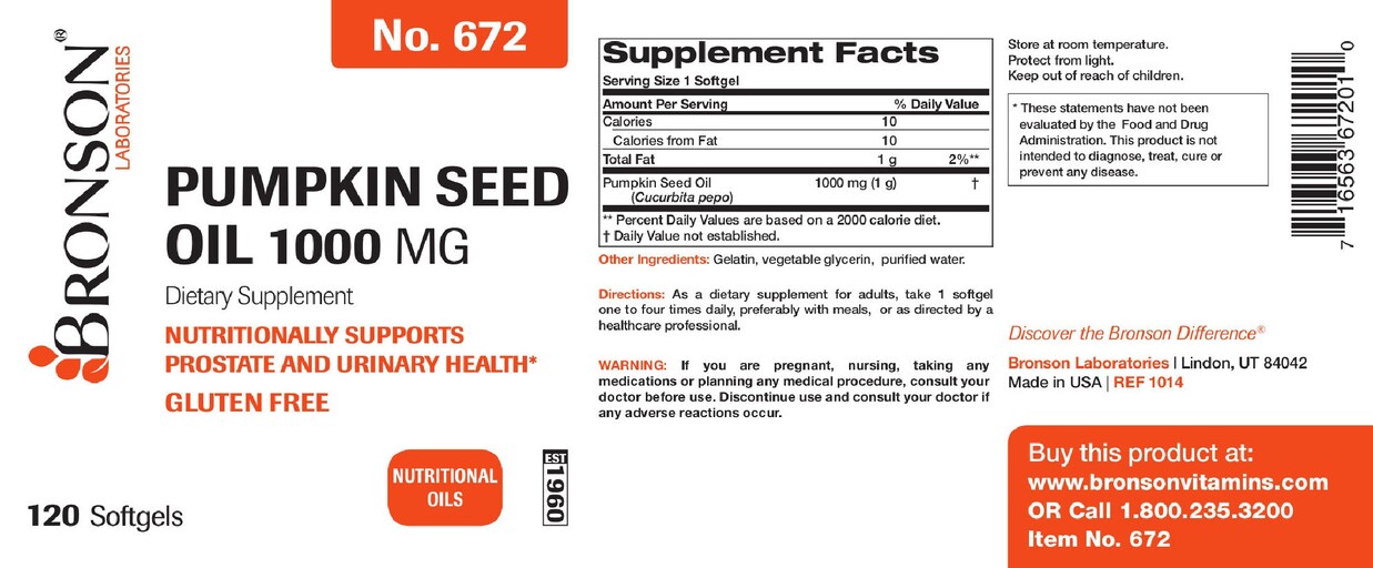 Pumpkin Seed Oil 1000 mg